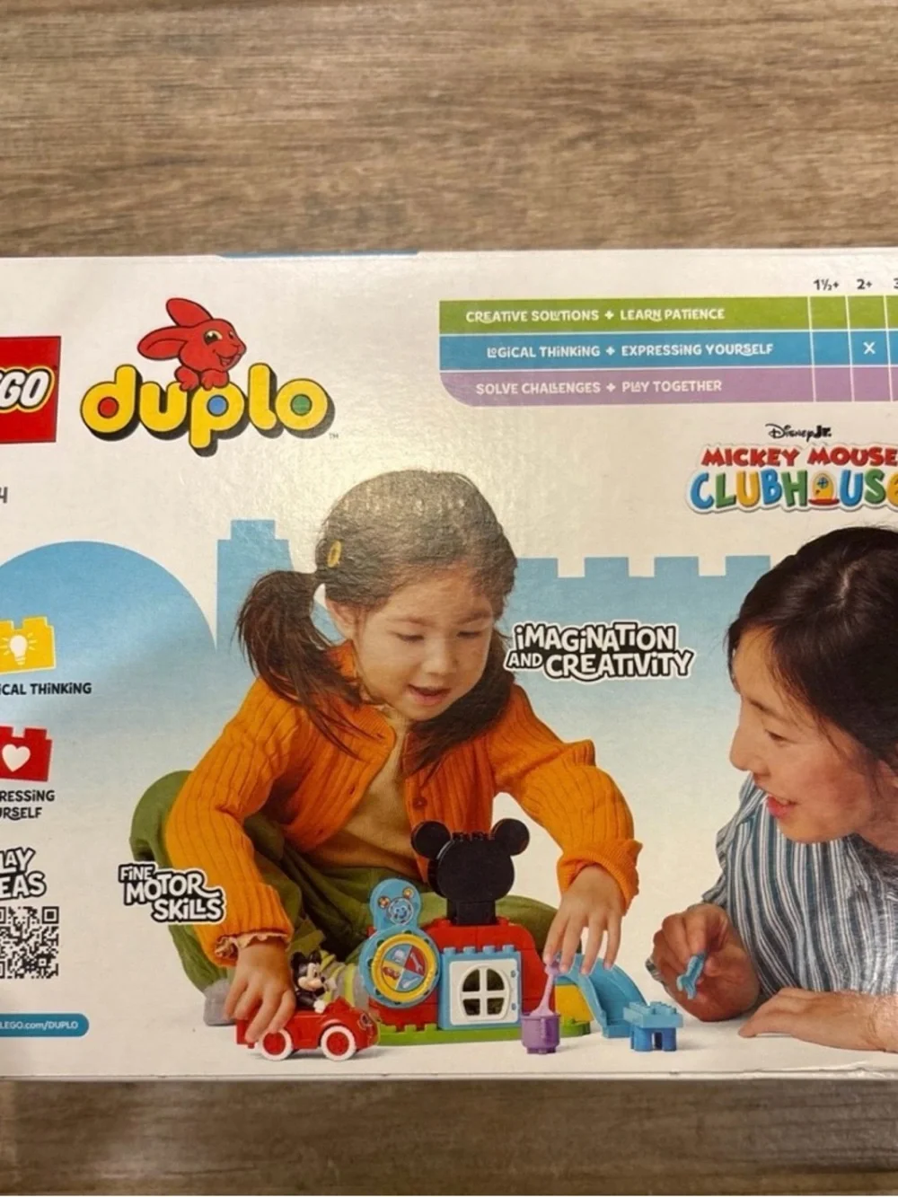 Lego Duplo Mickey Clubhouse Red, Blue & Green Playset - Picture 2 of 2